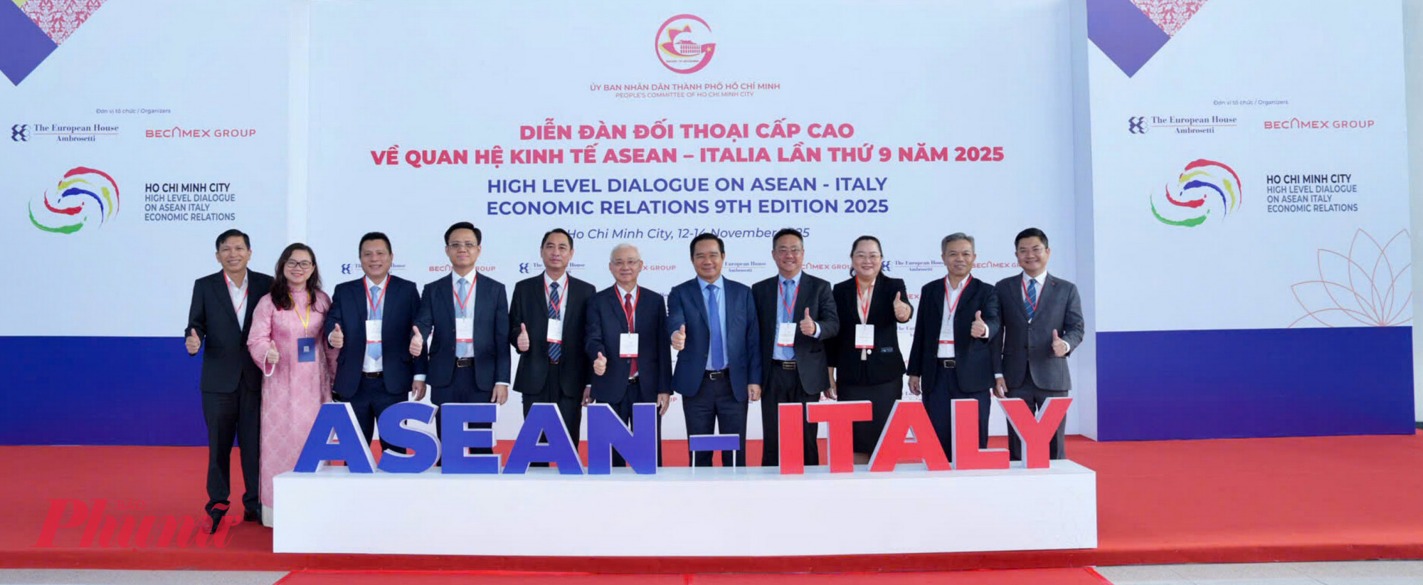 Các đại biểu tham dự Diễn đàn Đối thoại cấp cao về quan hệ kinh tế Asean – Italia lần thứ 9 năm 2025