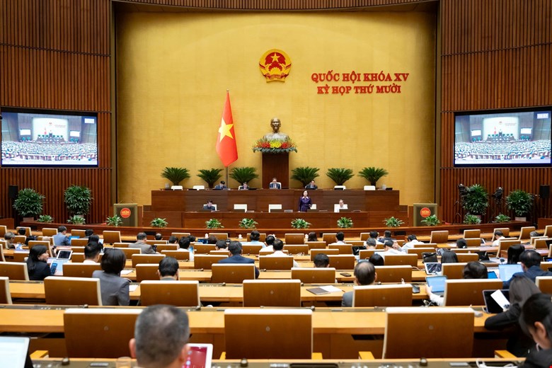 Quốc hội biểu quyết thông qua 