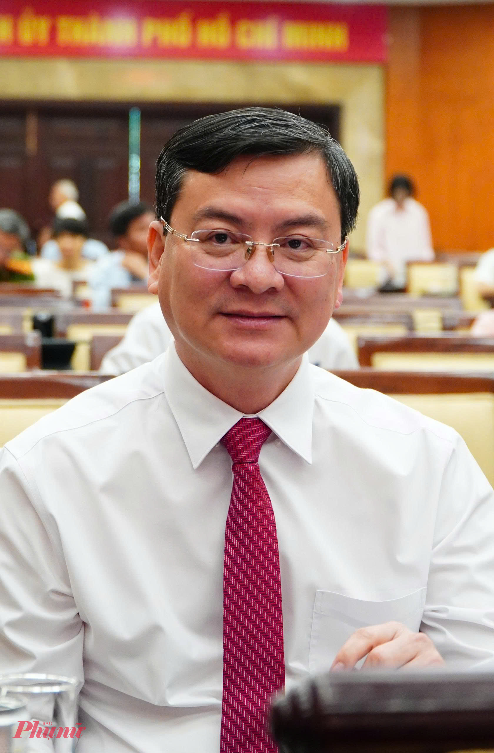 Ông Nguyễn Công Vinh - Giám đốc Sở Tài chính TPHCM - giữ chức vụ Phó chủ tịch UBND TPHCM - Ảnh: Thái Phúc