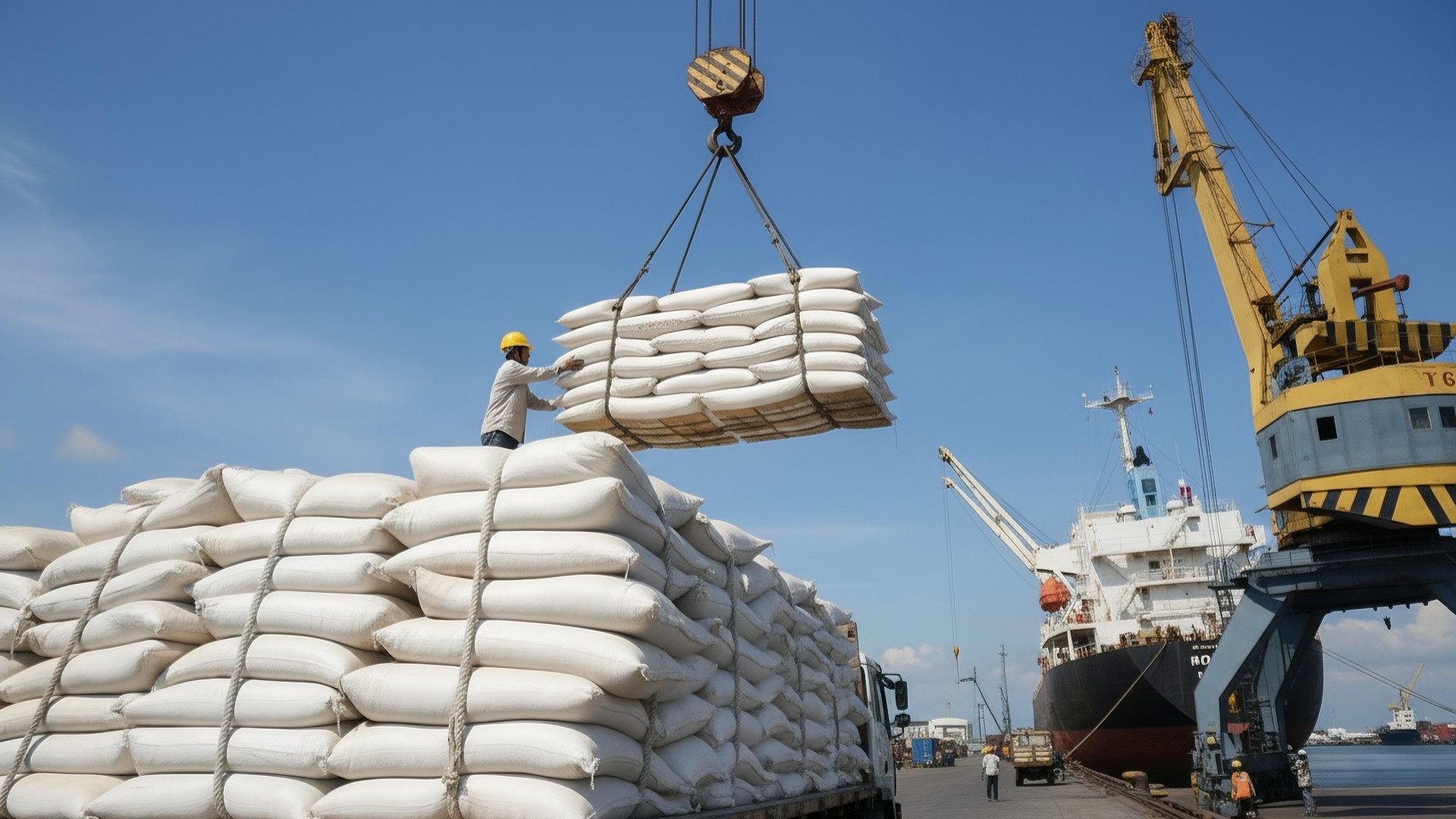 Hoạt động giao thương xuất nhập khẩu lúa gạo