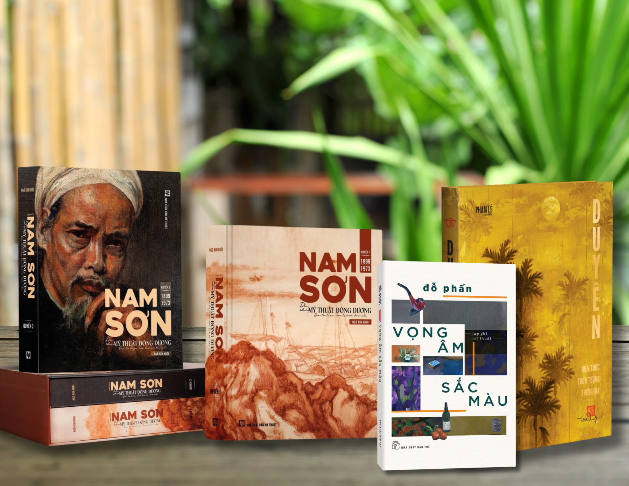 Ba tác phẩm nổi bật về hội họa và các bậc thầy hội họa Đông Dương. Ảnh: Tư liệu