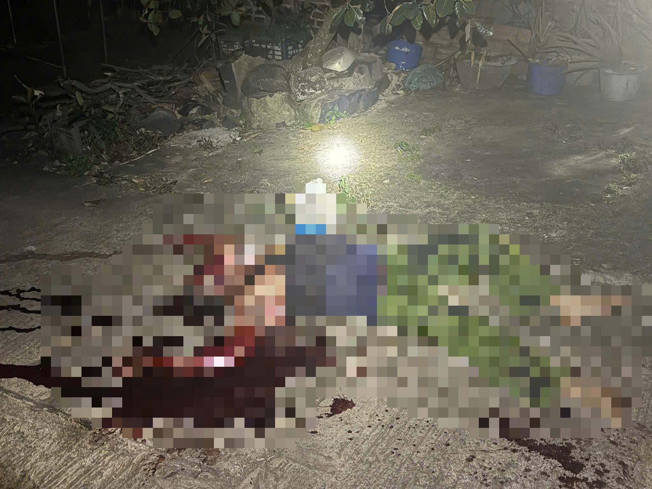 Hiện trường vụ án mạng