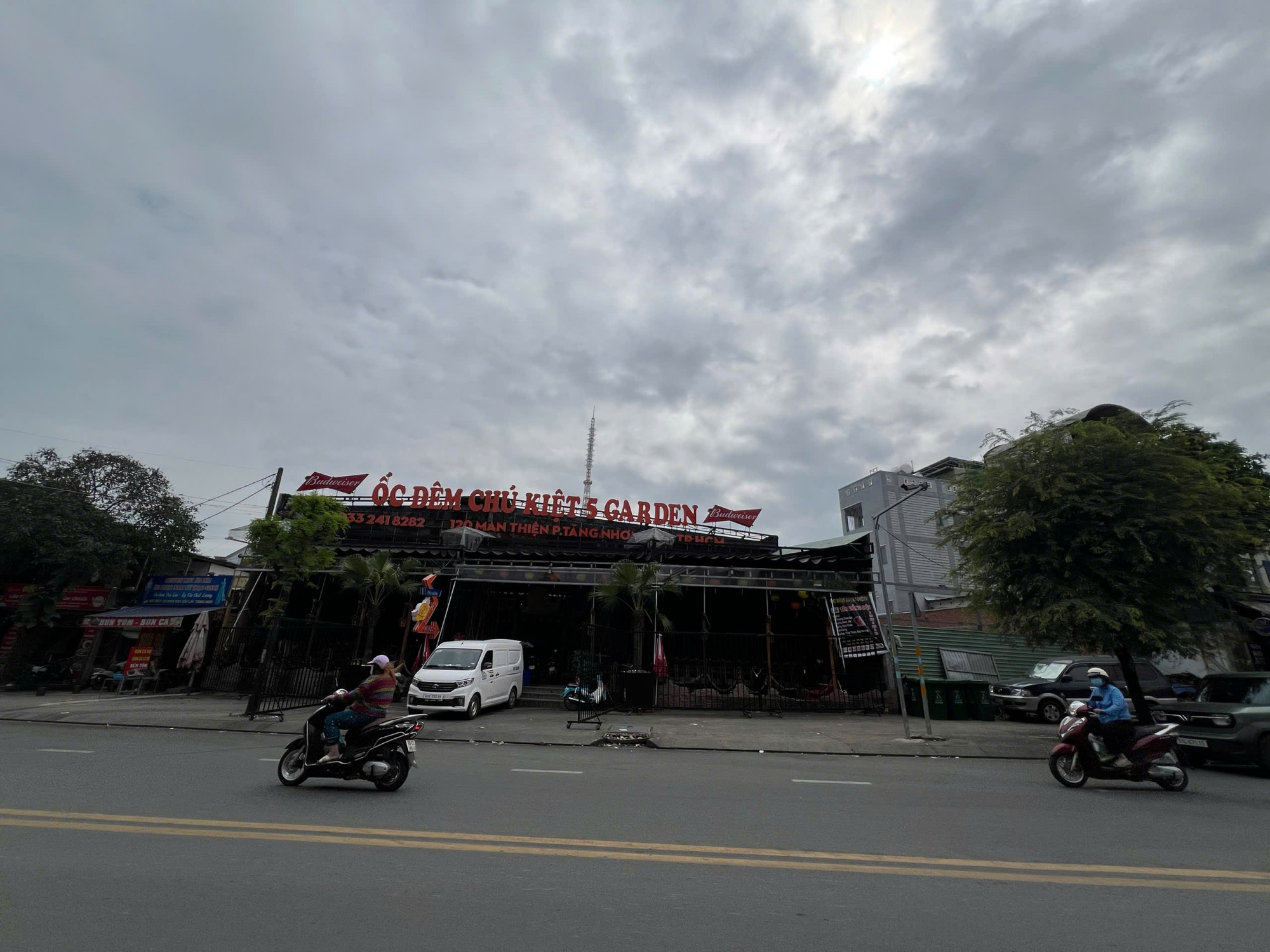 Quán ốc nơi xảy ra sự việc. Ảnh: A.X.