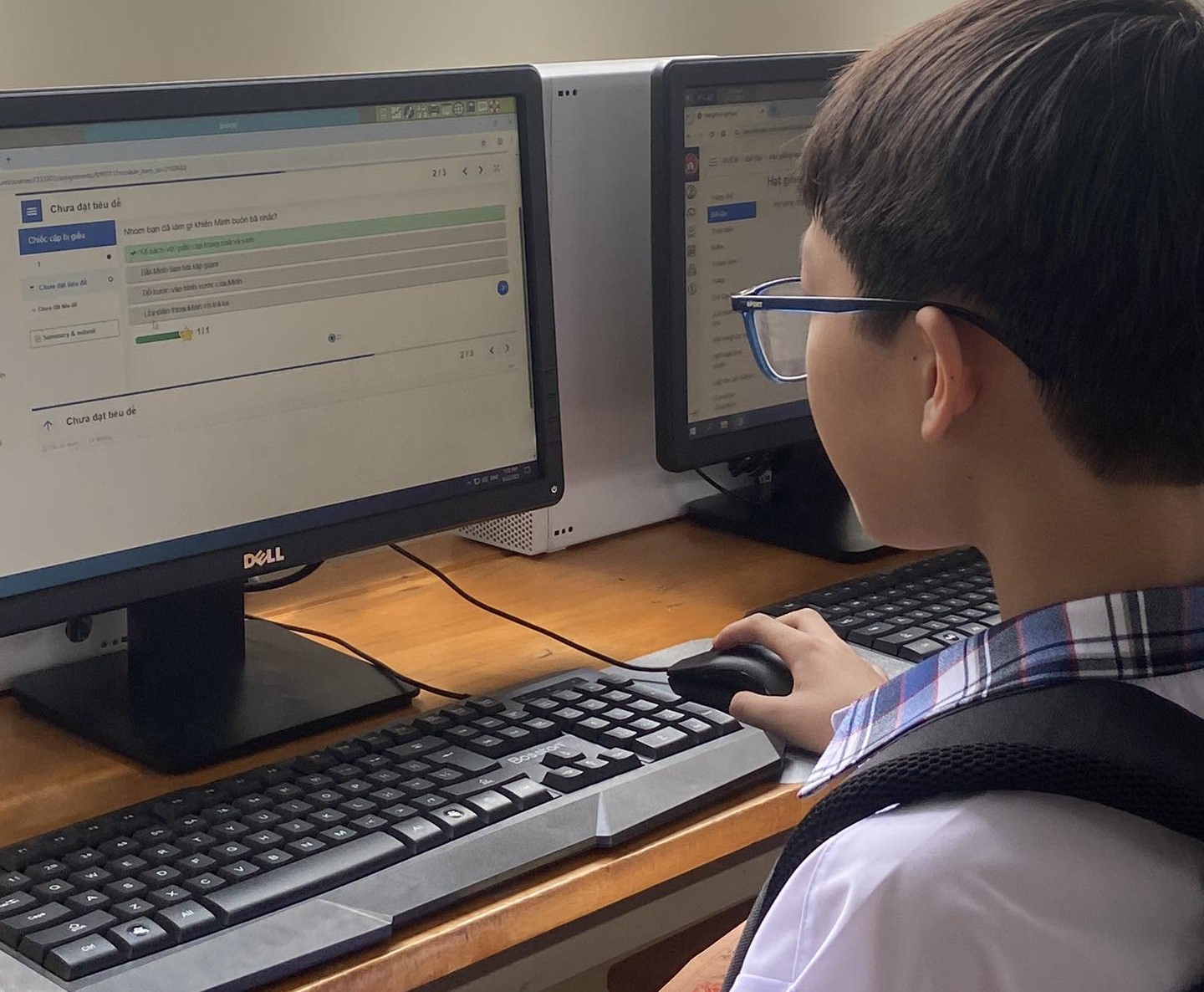 Áp lực đúng chỗ là động lực tích cực để học sinh phấn đấu - Ảnh: M.T