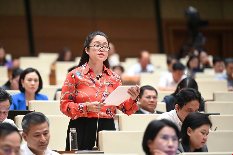 Đại biểu Dương Minh Ánh - ảnh: QH