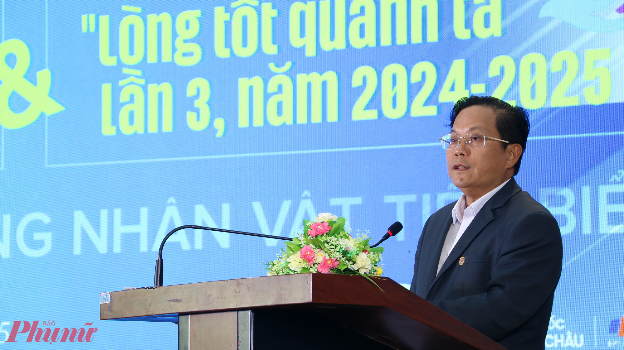 Tổng biên tập Tô Đình Tuân phát biểu tại chương trình - Ảnh: Trang Thư