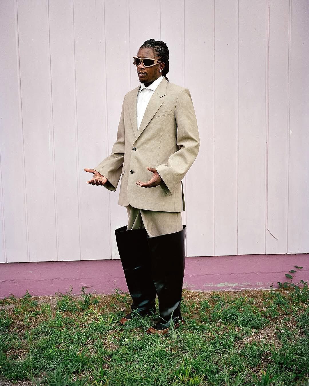 Những nghệ sĩ ăn mặc đẹp nhất thế kỷ 21 Young Thug. Ảnh: Scontent