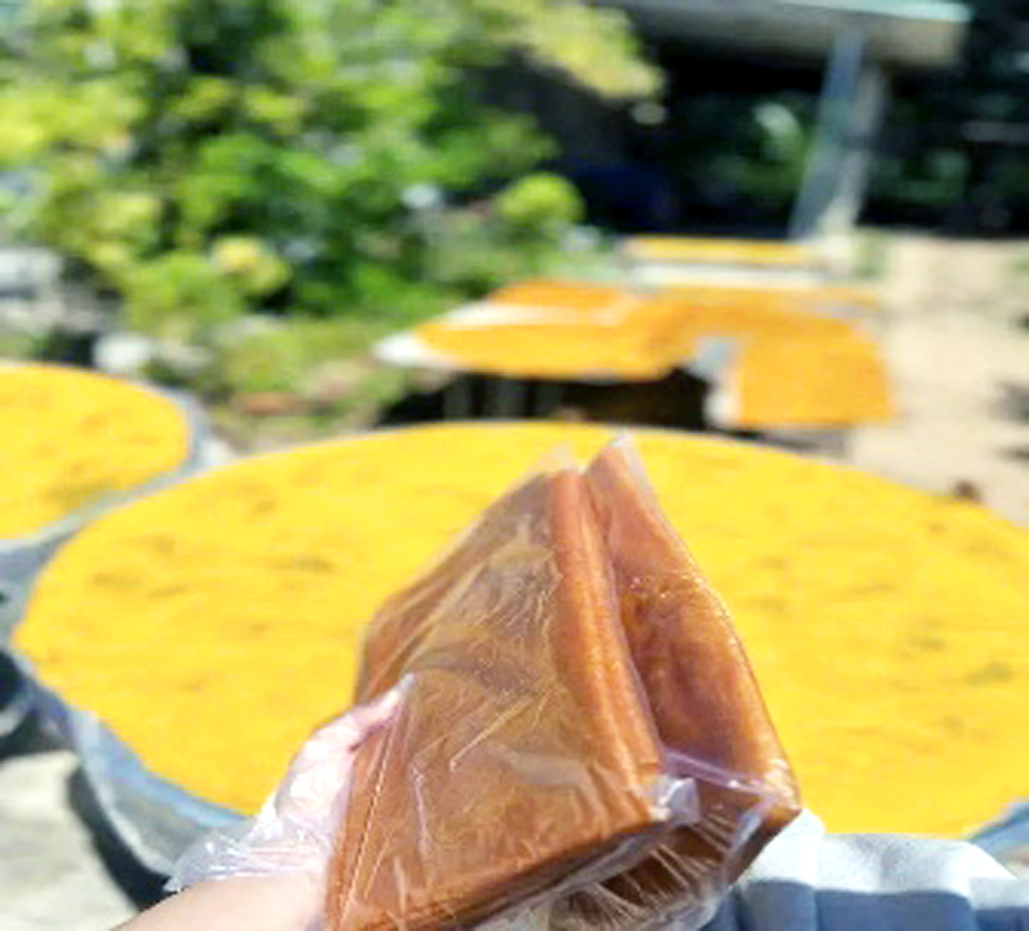Bánh xoài quê hương - Ảnh do tác giả cung cấp 