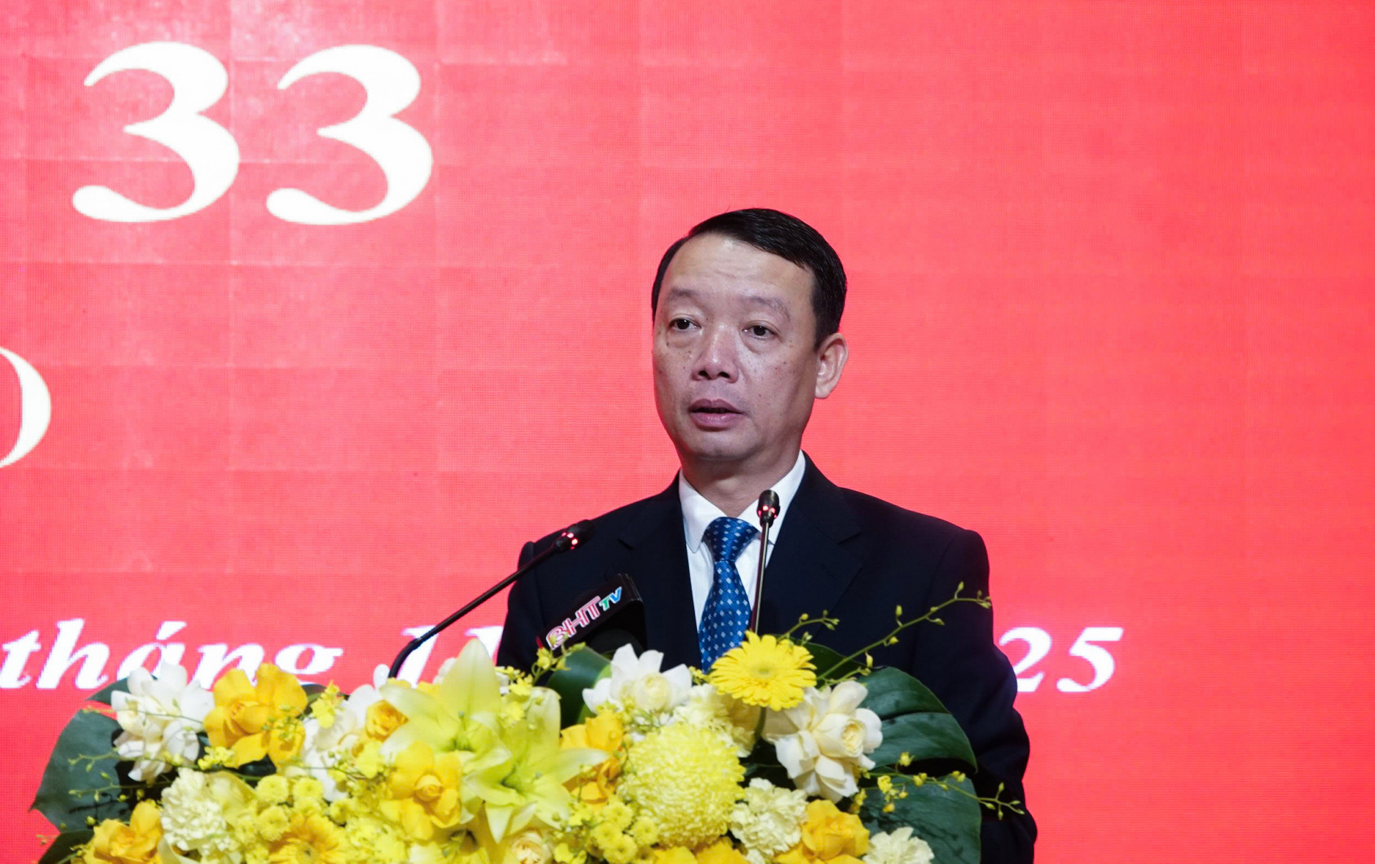 Tân Chủ tịch UBND tỉnh Hà Tĩnh Phan Thiên Định - Ảnh: Khánh Trung