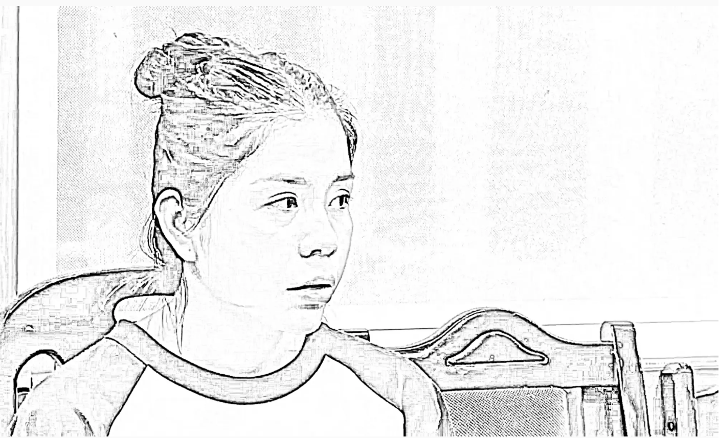 Hằng du mục tại cơ quan điều tra. Ảnh: S.A