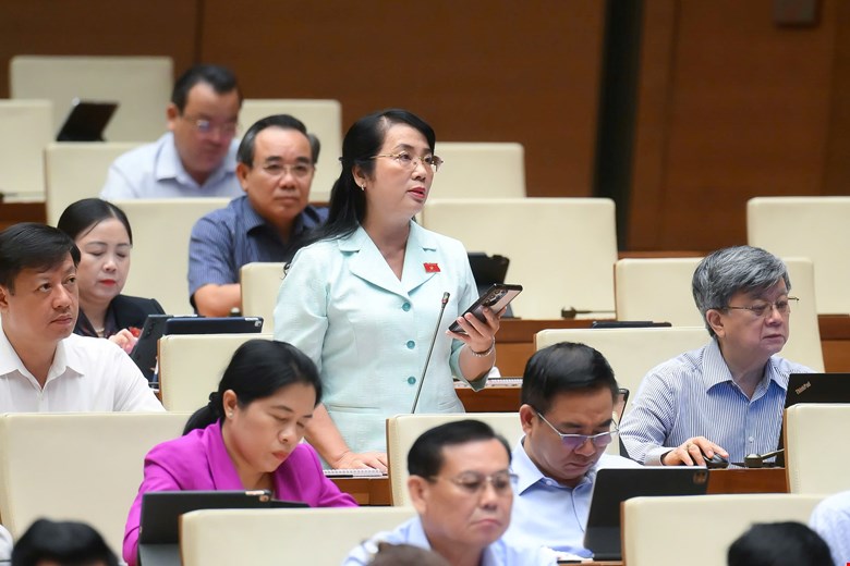 Đại biểu Trần Kim Yến - ảnh: QH