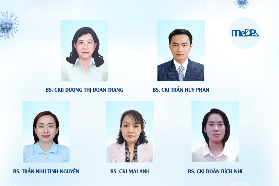 Một số bác sĩ nổi bật tại phòng khám MedPaDiag - Ảnh: MedPaDiag