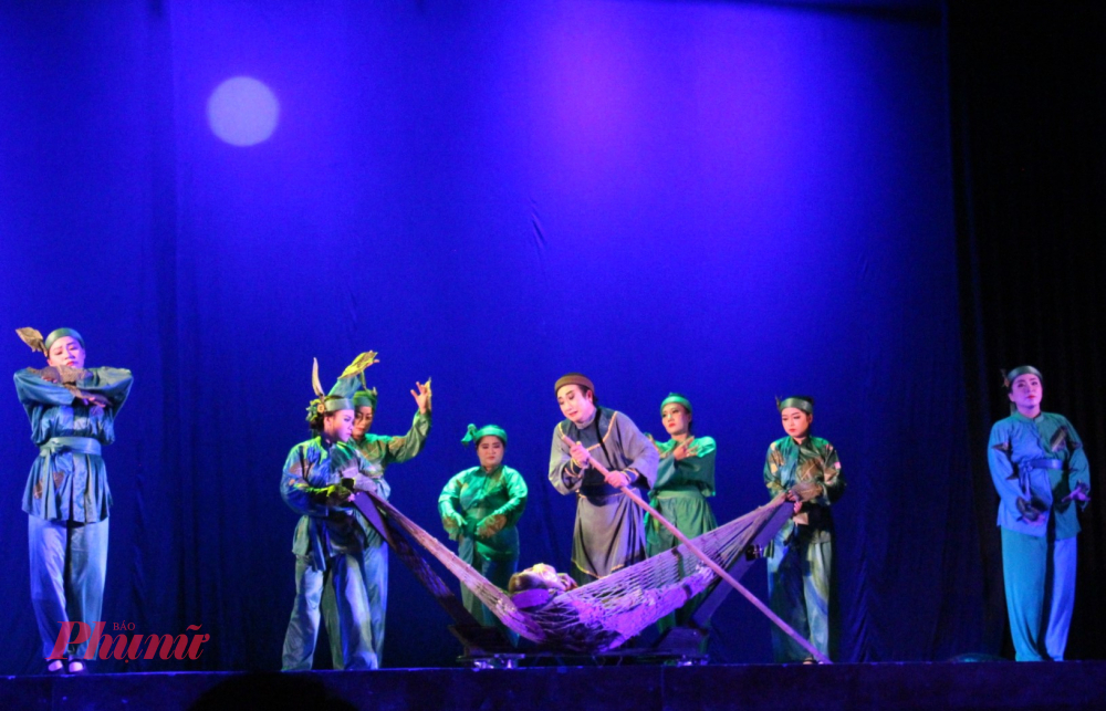 Nghệ sĩ Bảo Châu trong vai Nguyễn Trung Trực 