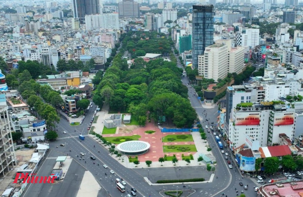 Công viên 23/9 sẽ là điểm đầu của tuyến metro Bến Thành - Cần Giờ - Ảnh: TQ