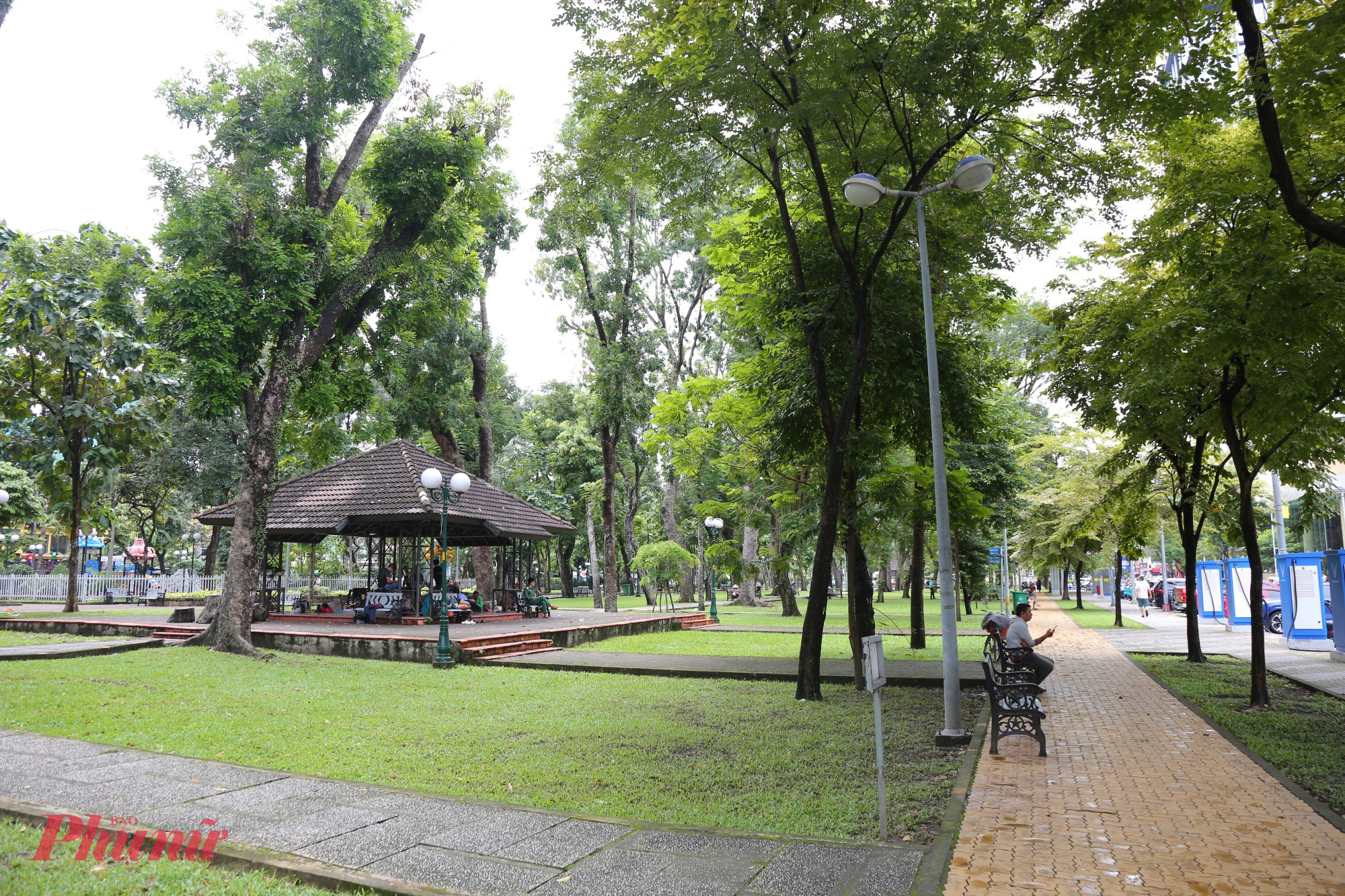 Công viên 23/9 được chọn làm điểm đầu tuyến metro Bến Thành - Cần Giờ - Ảnh: TQ