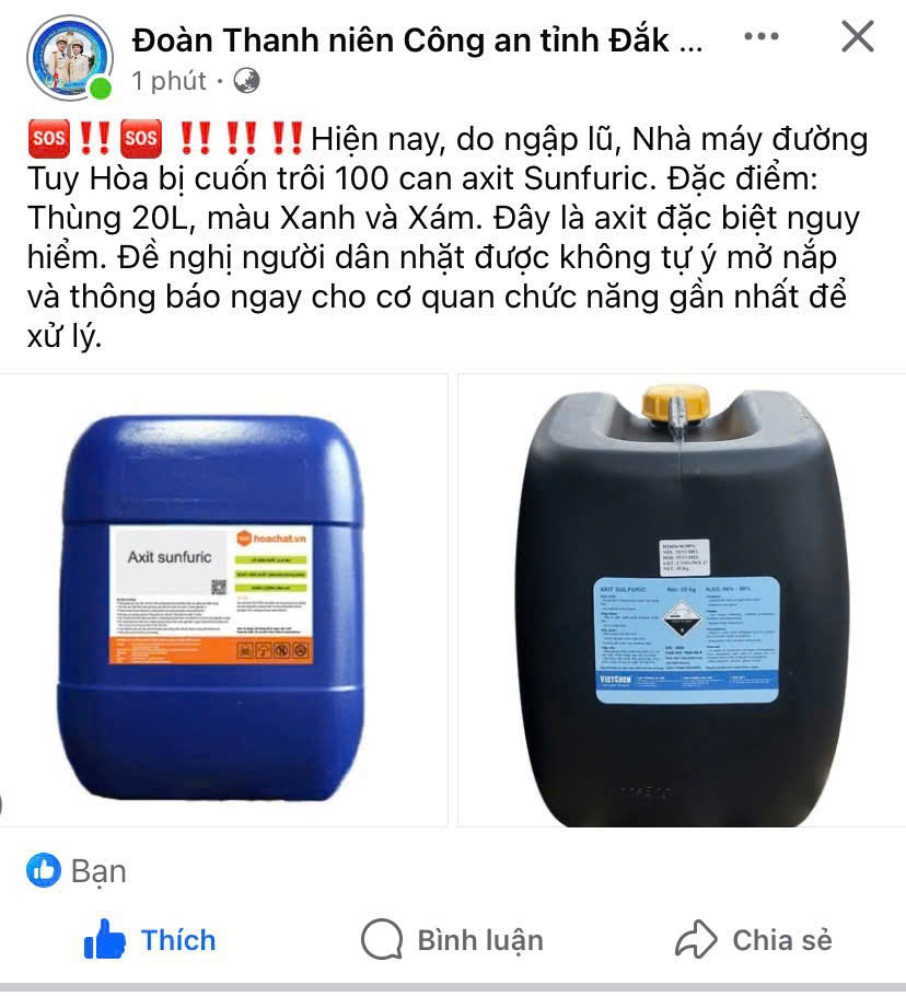 Thông tin cảnh báo đã được đăng tải trên nhiều trang fanpage của Công an tỉnh Đắk Lắk
