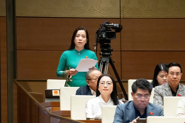 Đại biểu Triệu Thị Ngọc Diễm (TP Cần Thơ) - ảnh: QH