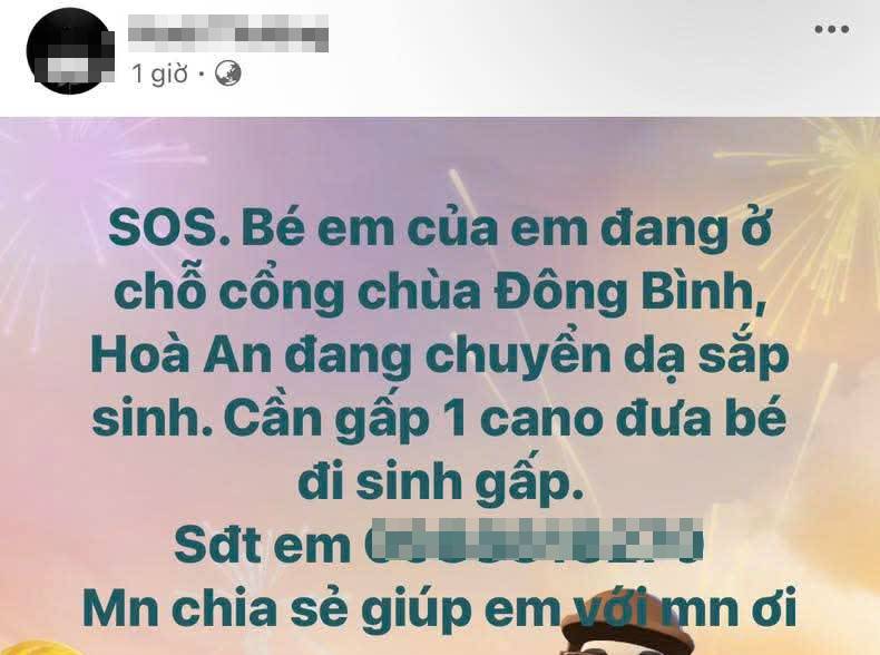 Nhiều người lên mạng xã hội nhờ cứu hộ - Ảnh: MXH