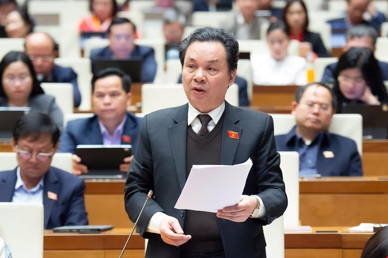 Đại biểu Hoàng Văn Cường - ảnh: QH