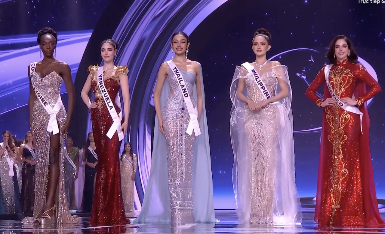 Từ trái qua: Olivia Yacé (Bờ Biển Ngà), 