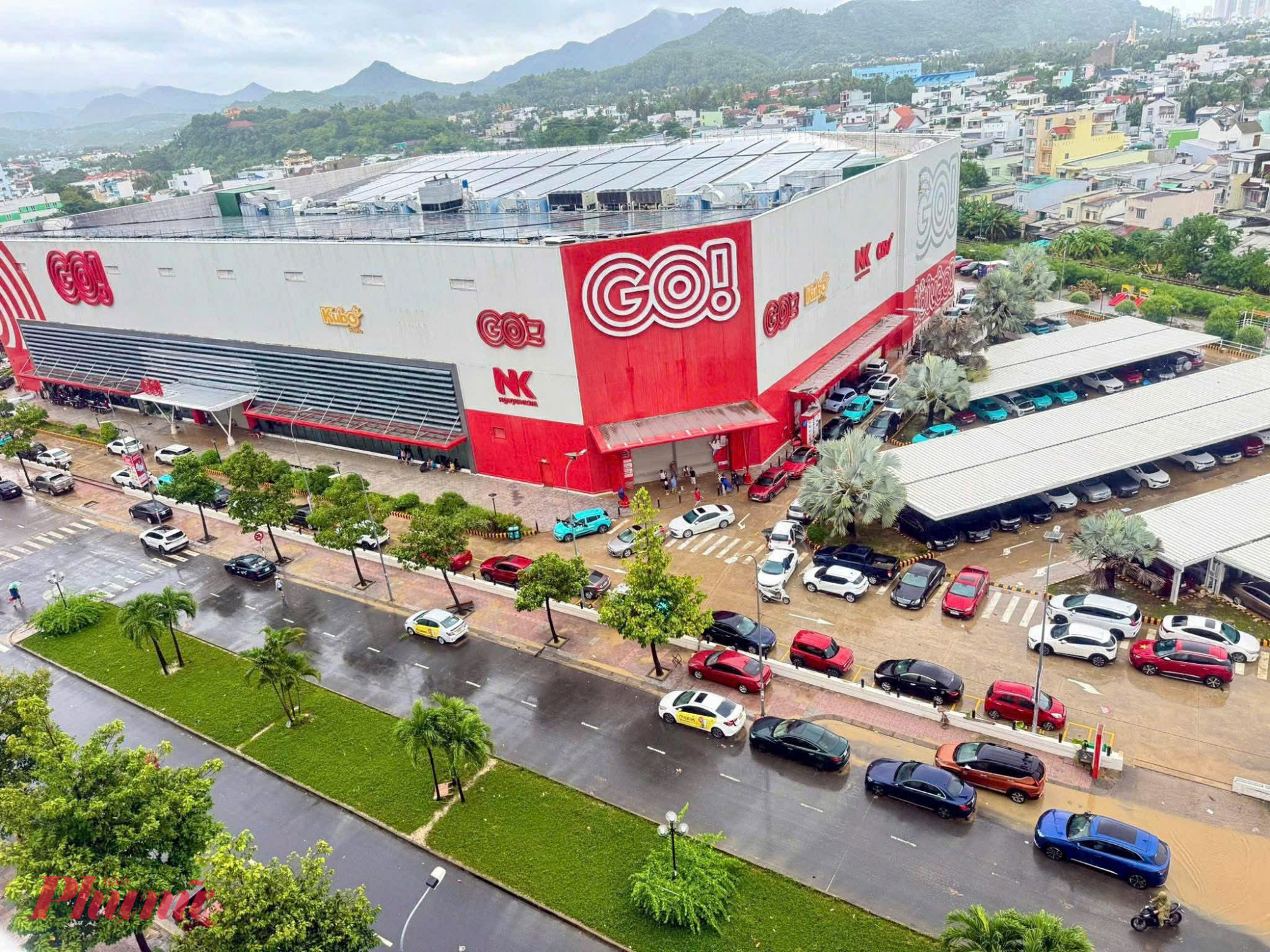 Khu vực phường Tây Nha Trang sau khi nước rút