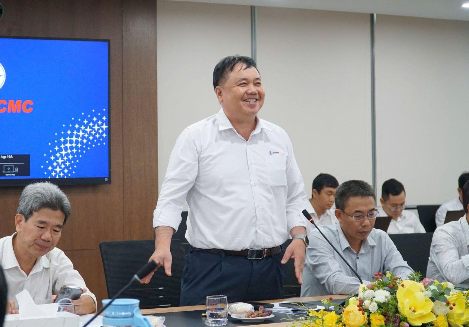 Ông Đoàn Đức Hưng - Phó tổng giám đốc EVNSPC - Ảnh: EVNHCMC