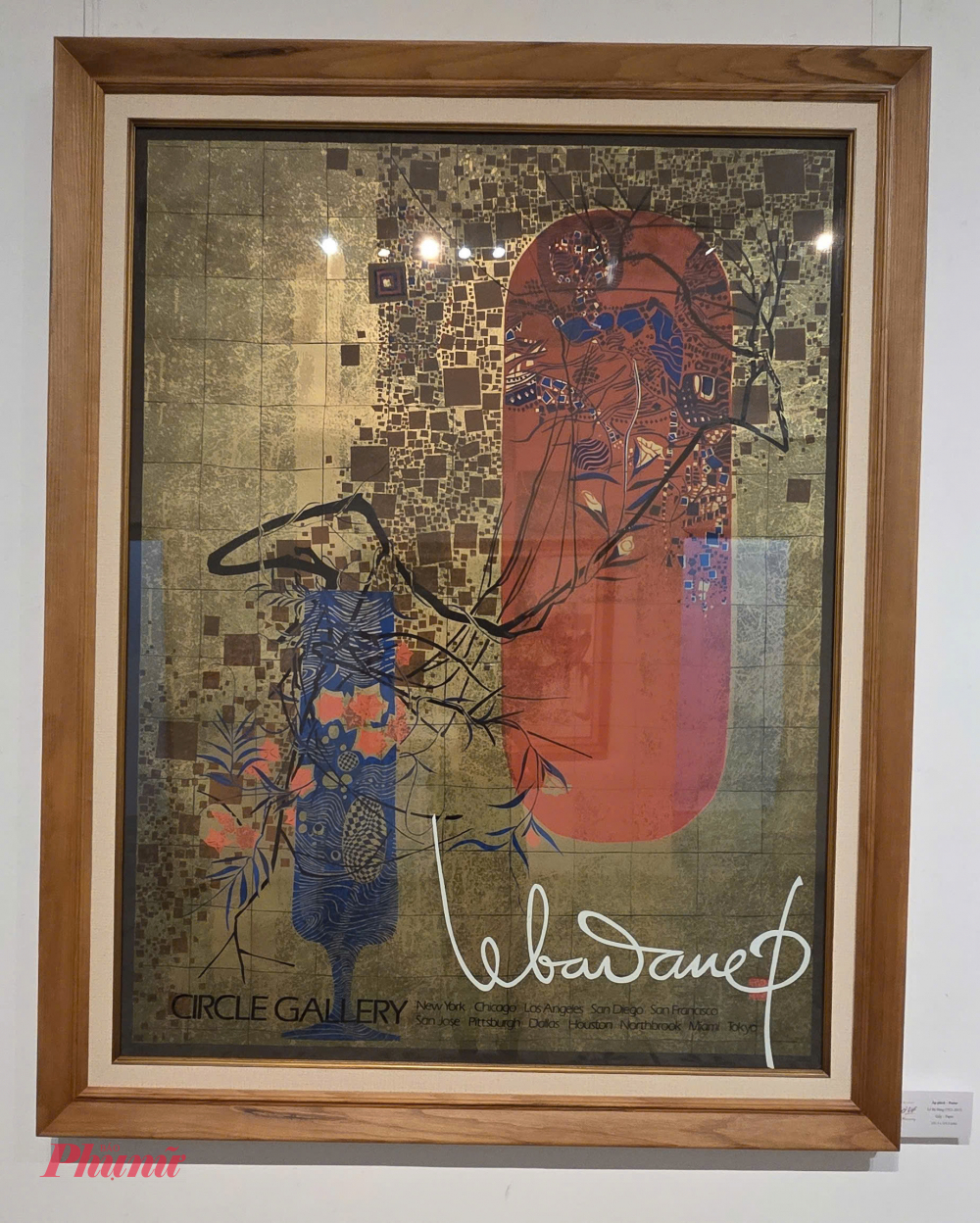 Tác phẩm của Lê Bá Đảng rất giàu tính biểu tượng - Ảnh: Ngọc Tuyết