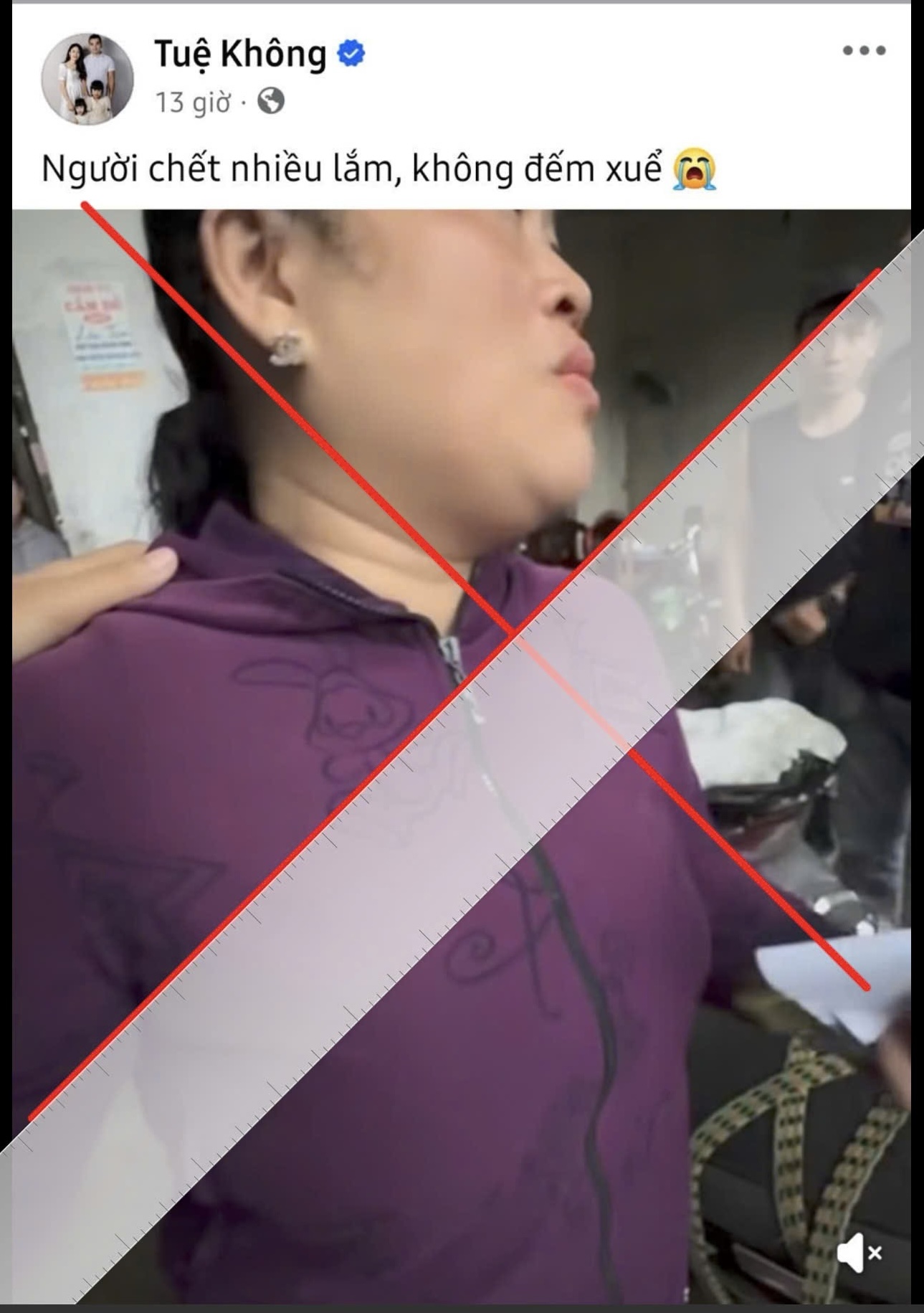 Thông tin sập nhà lầu, hàng chục người chết tại xã Hòa Thịnh” xuất hiện trên mạng xã hội là bịa đặt - Ảnh: Công an tỉnh Đắk Lắk cung cấp