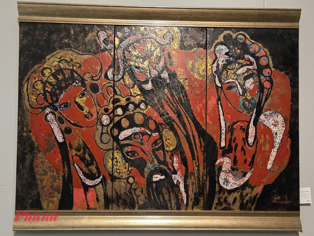 Tác phẩm Mặt nạ tuồng (2025).