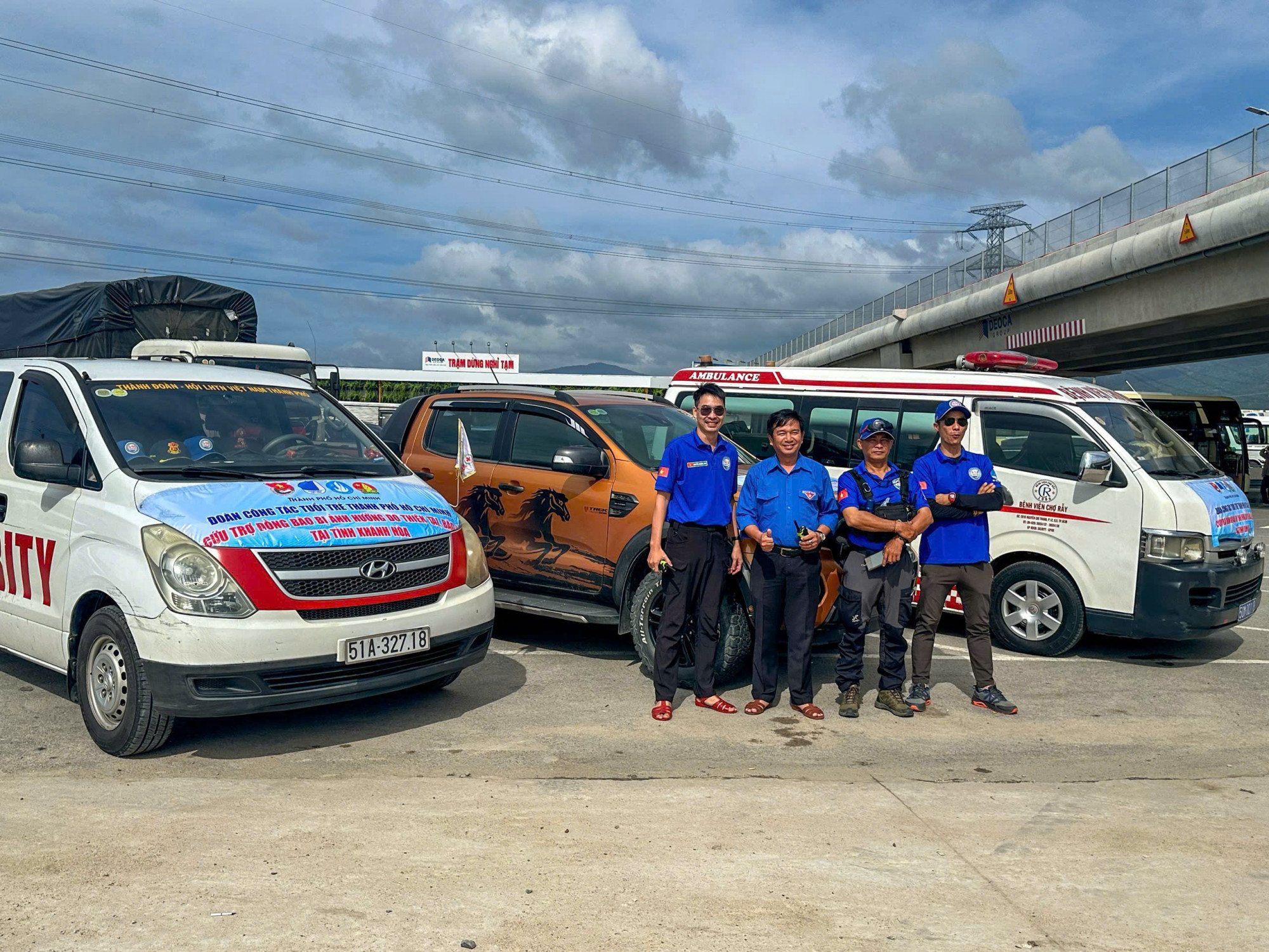 Đoàn sẽ nỗ lực đến nơi bị ảnh hưởng nghiêm trọng và khu vực bị cô lập hỗ trợ người dân, ảnh BVCC