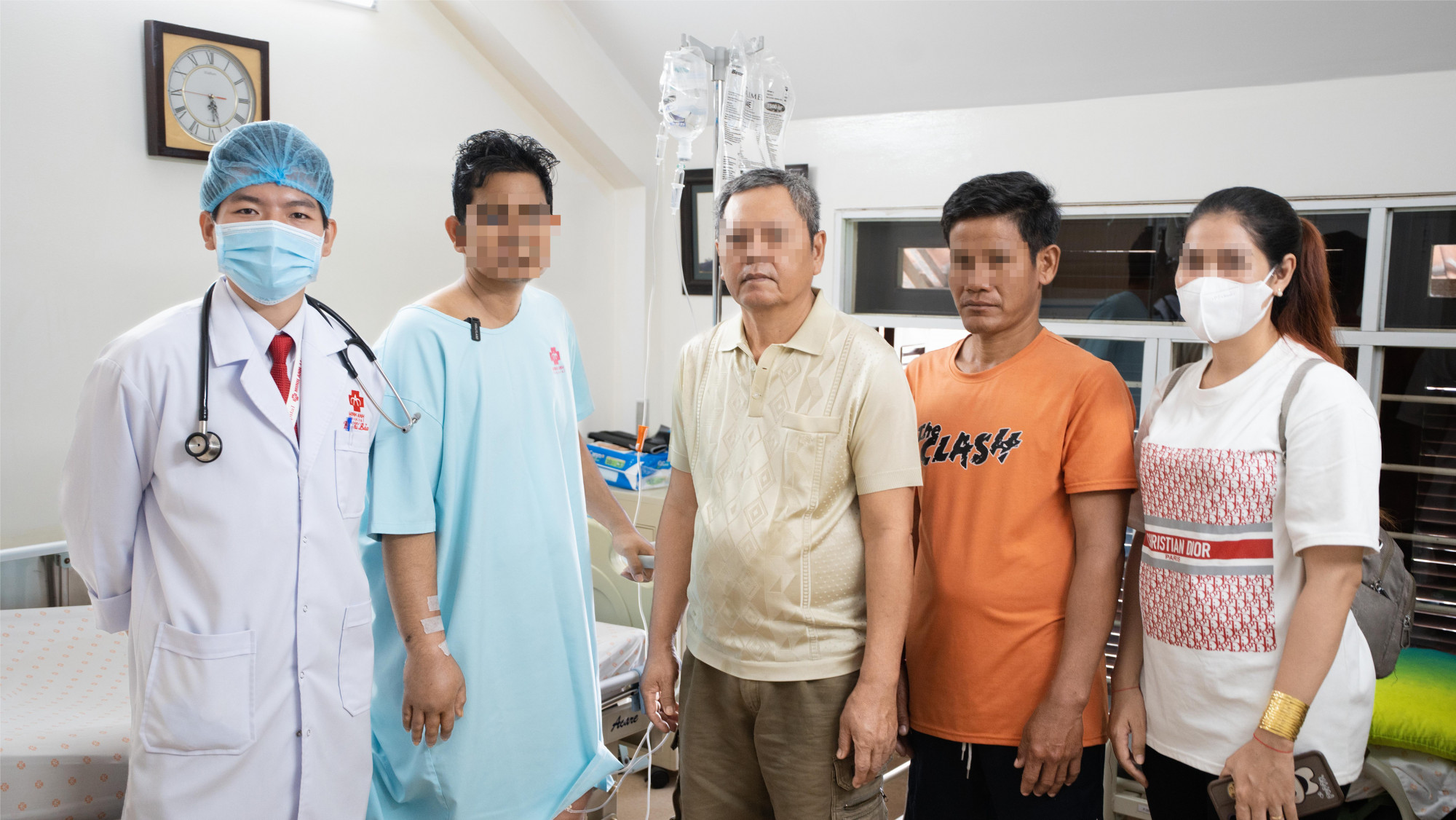 Sau ca phẫu thuật, bệnh nhân đã hồi phục rất tốt, có thể xuất viện trong vài ngày tới (ảnh: BVCC)