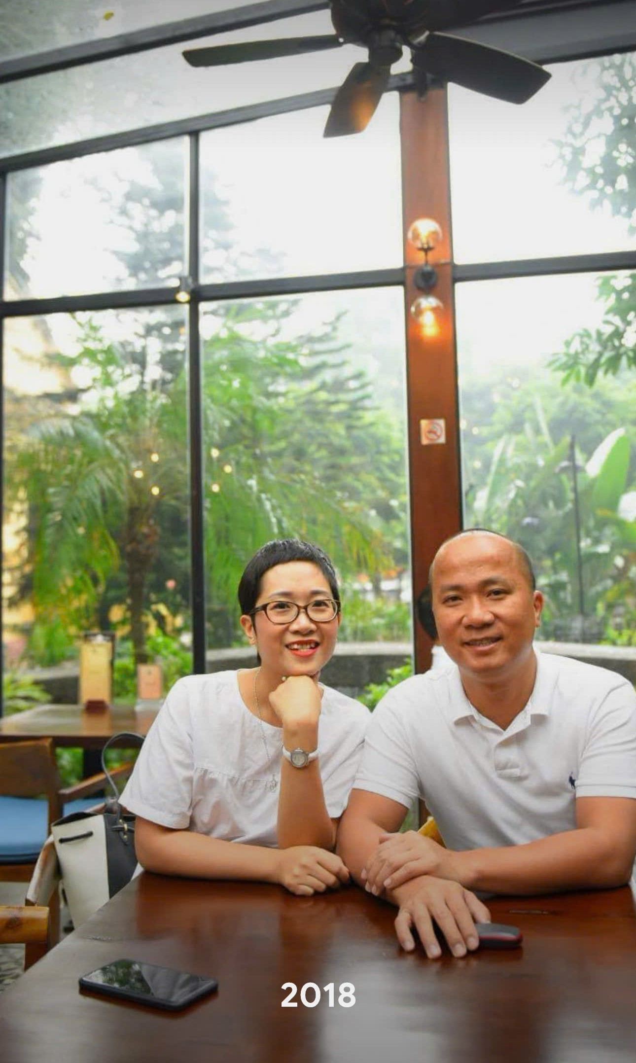 Ông xã và con trai là 2 điểm tựa vững chãi nhất của chị (Ảnh: NVCC)