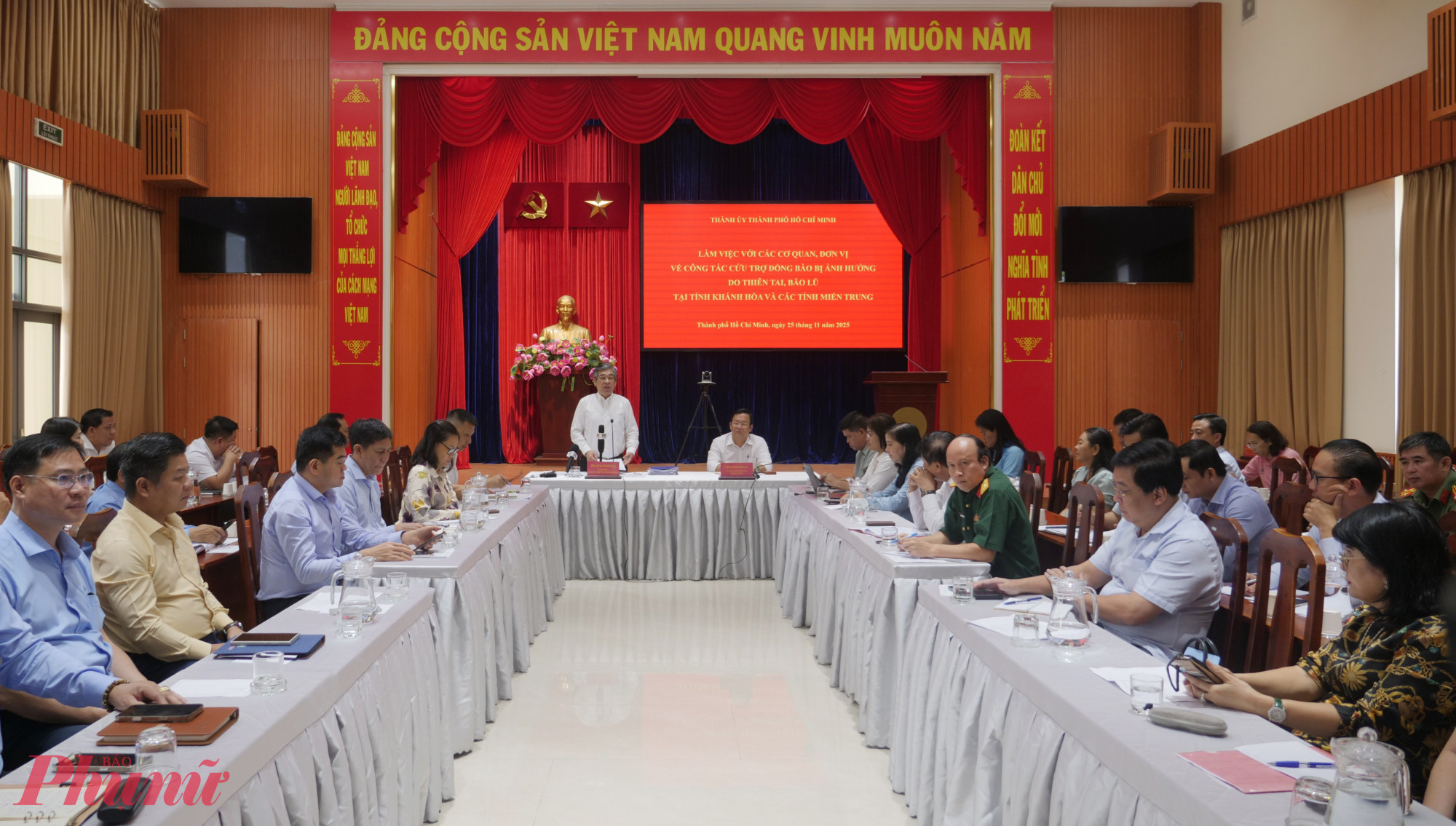 Quang cảnh buổi làm việc - Ảnh: Trang Nguyễn 