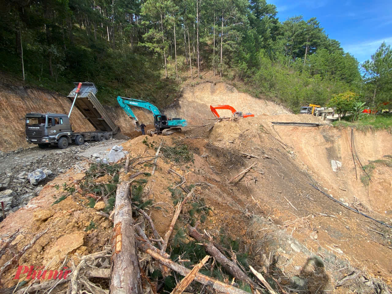 Đèo Prenn và Mimosa sẽ thông xe trước ngày 28/11 - Ảnh Khánh Hồng