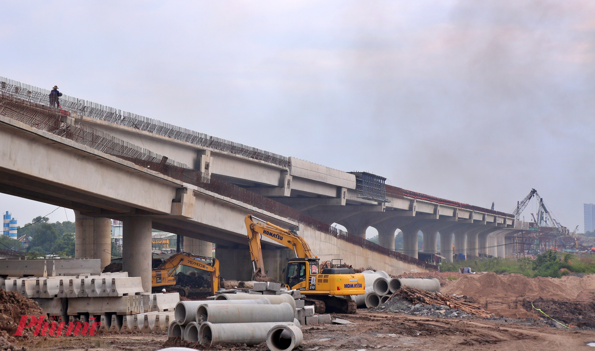 Vành đai 3 TPHCM đoạn qua Thủ Đức - Ảnh: Nguyễn Văn