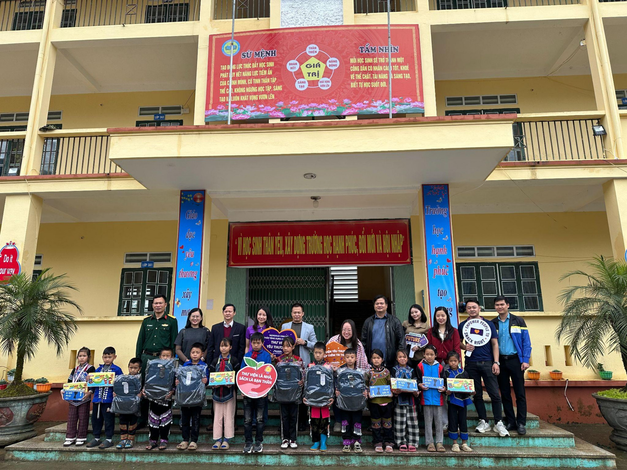 Chương trình hướng đến mục tiêu nuôi dưỡng tri thức và mở rộng cơ hội học tập cho trẻ em vùng sâu, vùng xa trên khắp Việt Nam - Ảnh: Mondelez Kinh Đô