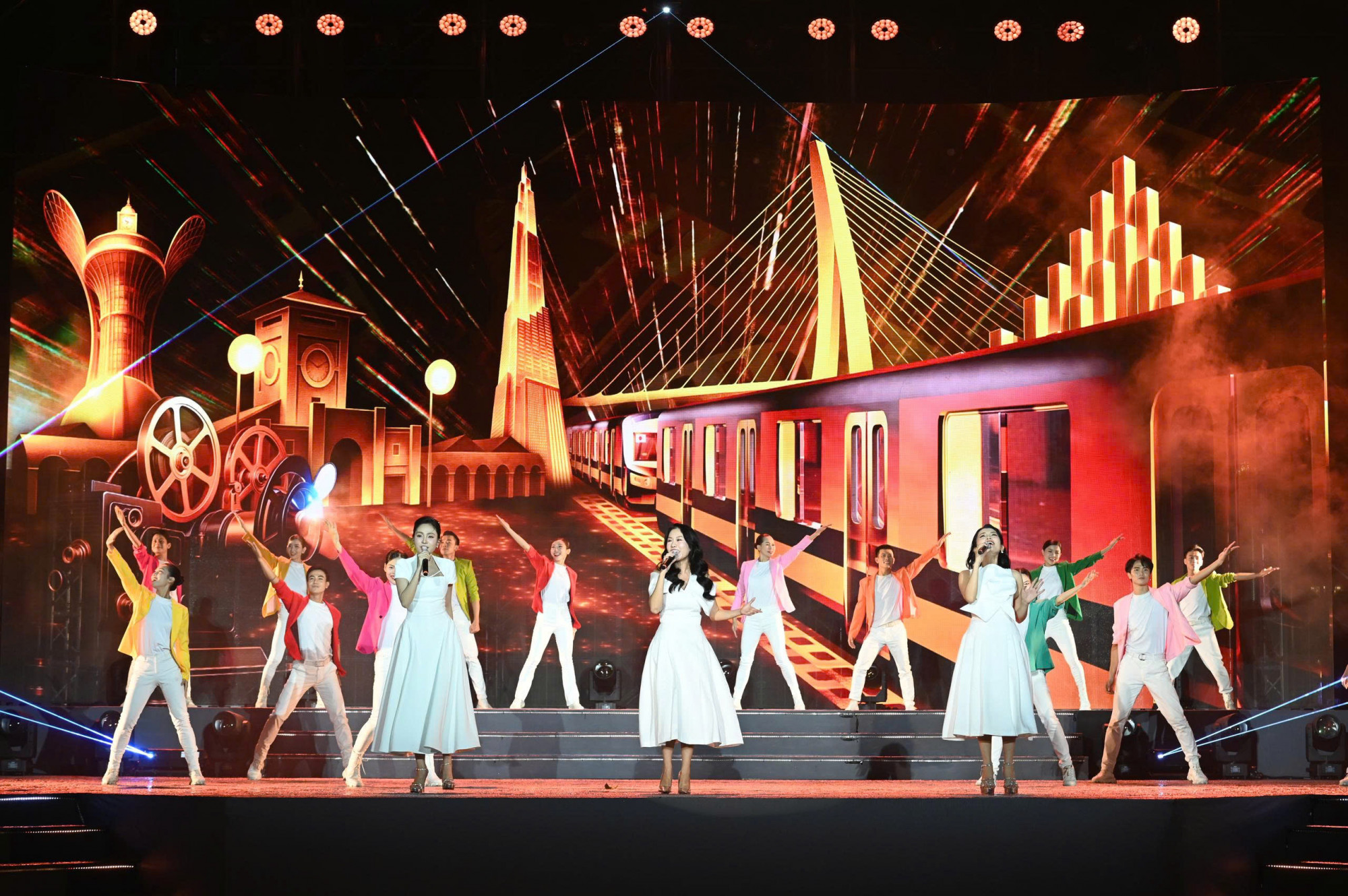 Tiết mục biểu diễn trong những chương trình của LHP VN được dàn dựng mãn nhãn (Ảnh: BTC)