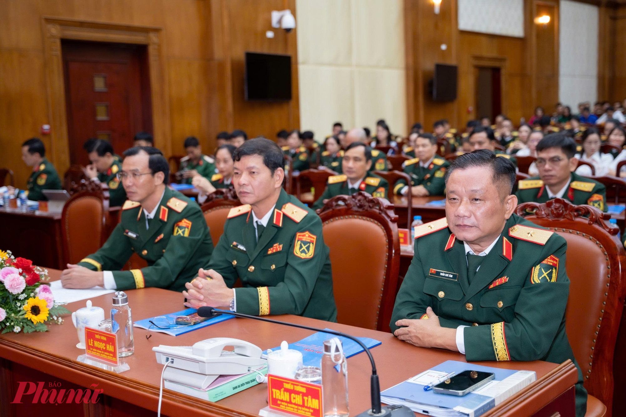 Các đại biểu tham dự chương trình giao lưu - Ảnh: Thanh Tâm