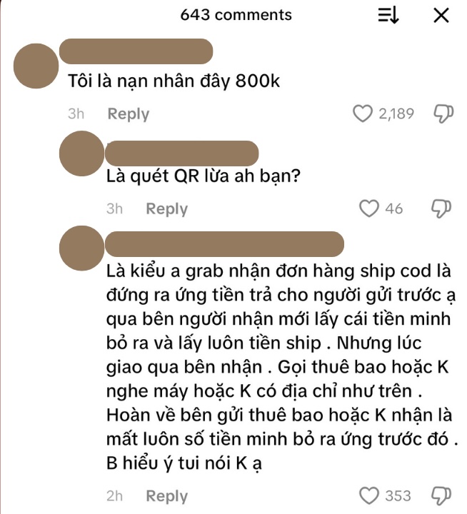 Nhiều nạn nhân của vụ việc cũng lên tiếng - Ảnh: Chụp màn hình