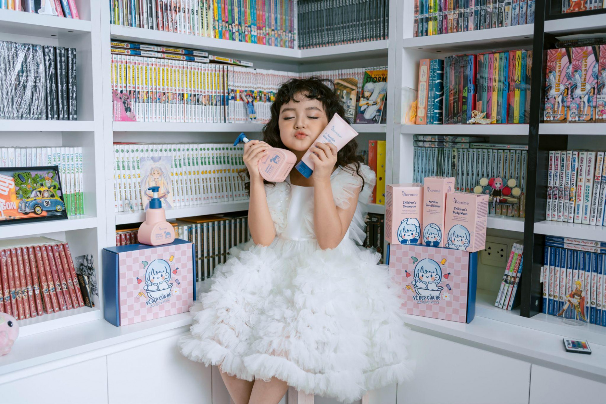 Sản phẩm từ Borome hướng tới chăm sóc toàn diện, lành tính cho trẻ - Ảnh: Borome