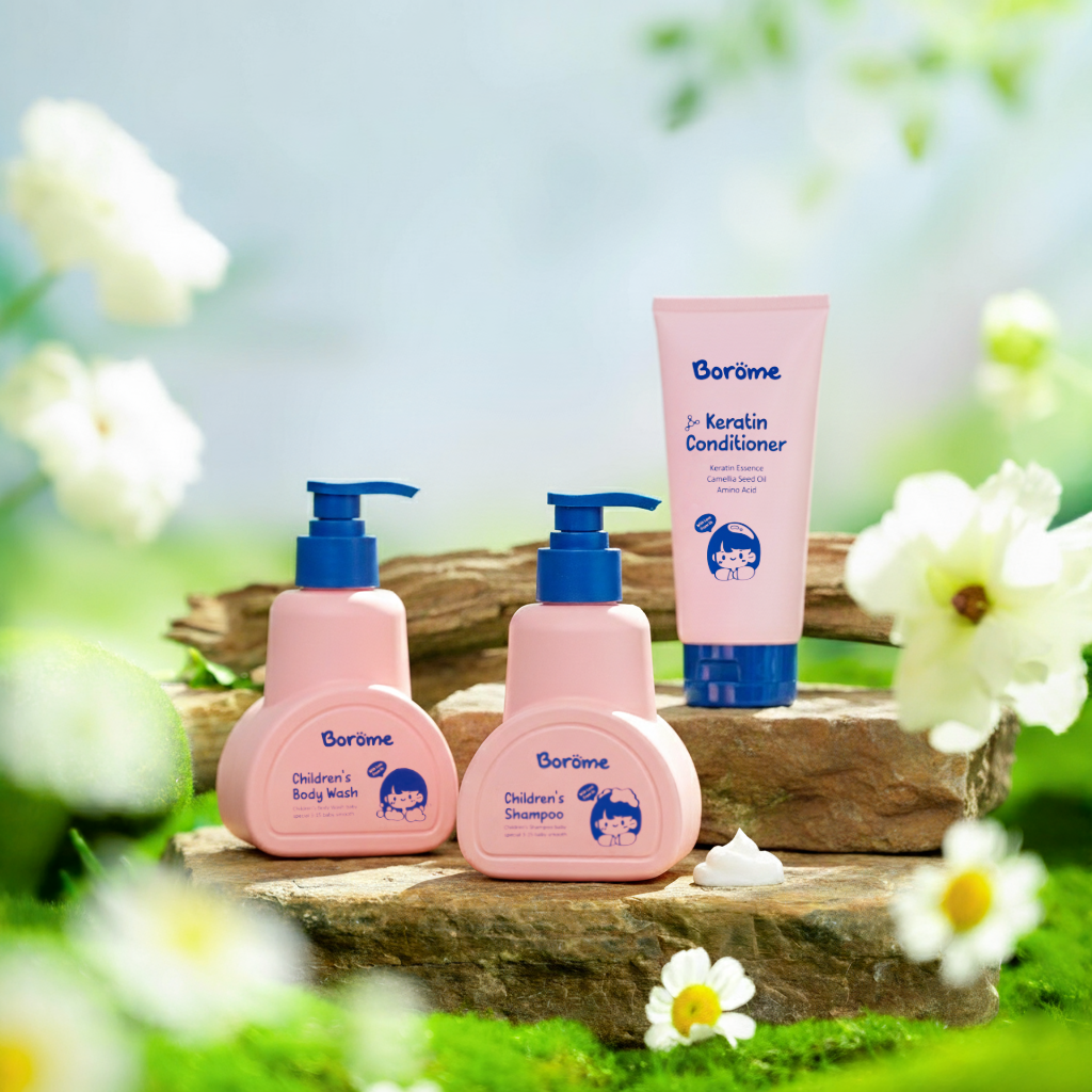 Bộ ba sản phẩm được yêu thích tại Borome. GPQC số: 00604/25/XNQCMP-YTHN, 00605/25/XNQCMP-YTHN, 00606/25/XNQCMP-YTHN, 00607/25/XNQCMP-YTHN