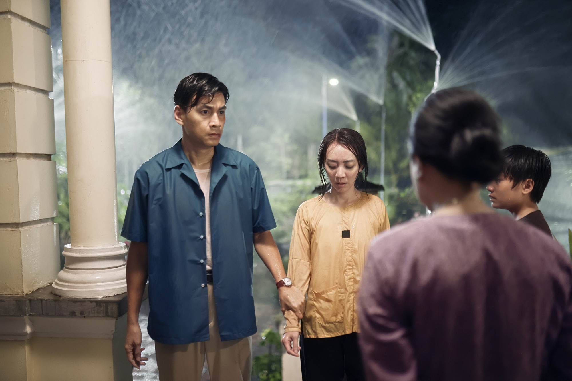 Ngọc Thuận lần đầu đóng cặp với Thu Trang (Ảnh : ĐPCC)