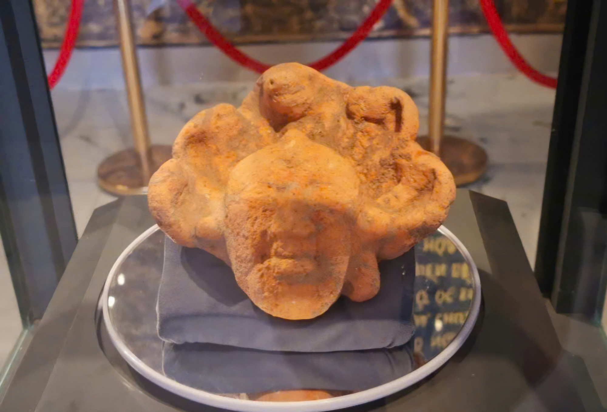 Tượng đầu Phật Linh Sơn Bắc được công nhận bảo vật quốc gia - Ảnh CTV