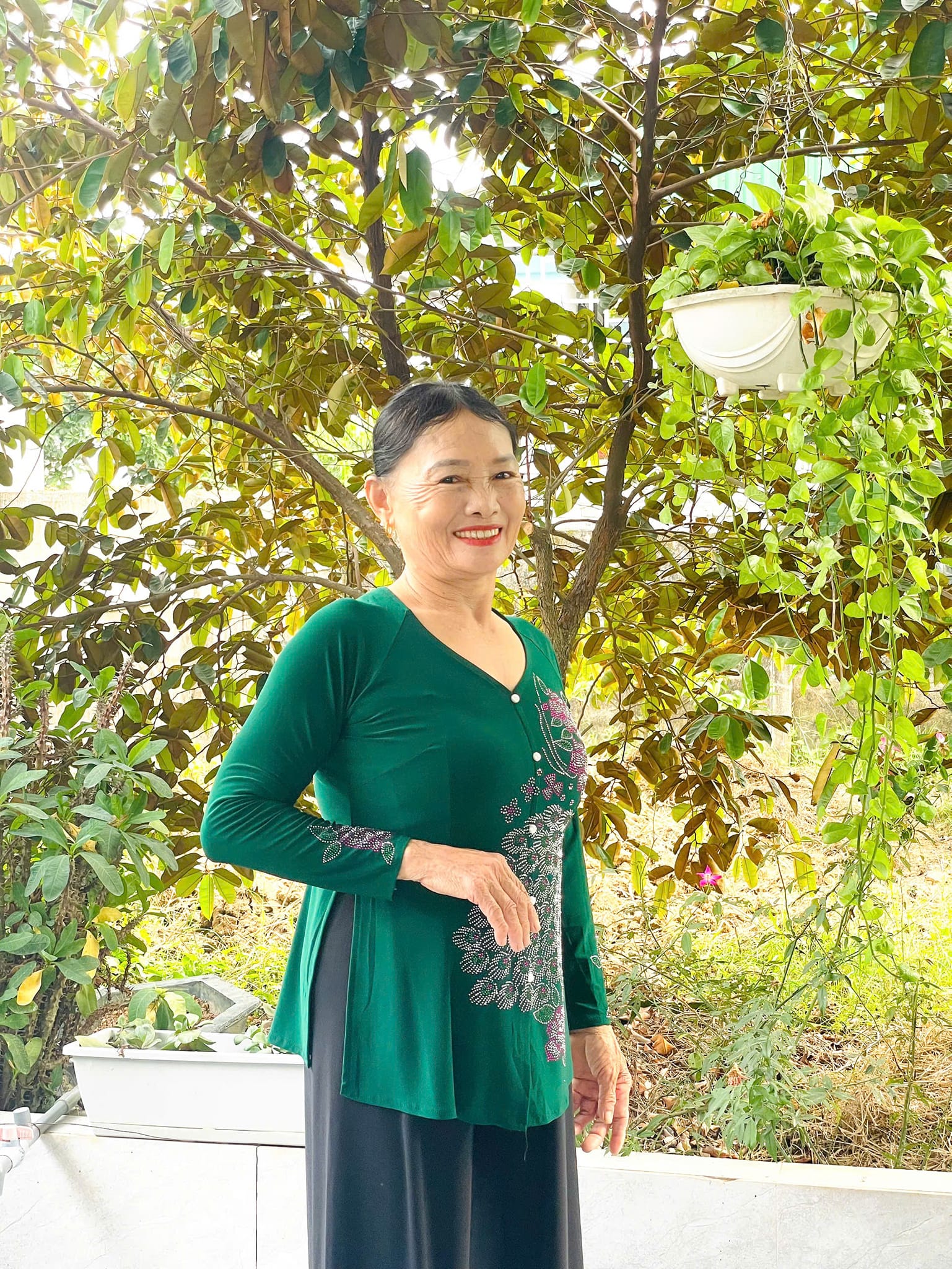 Mẹ tôi ở tuổi U70 (Ảnh nhân vật cung cấp)