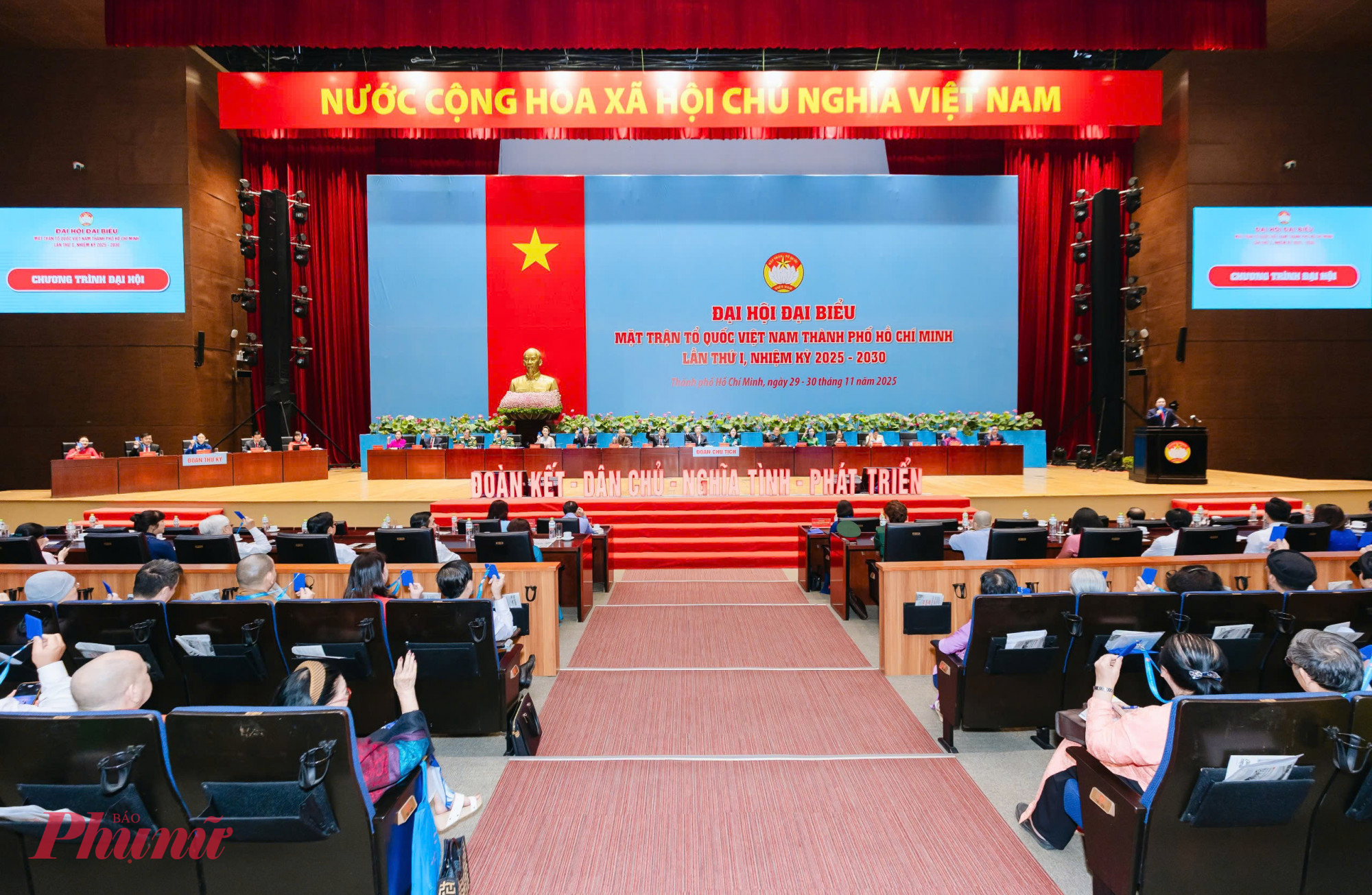 Khai mạc Đại hội đại biểu Ủy ban MTTQ Việt Nam TPHCM lần thứ I, nhiệm kỳ 2025 - 2030 