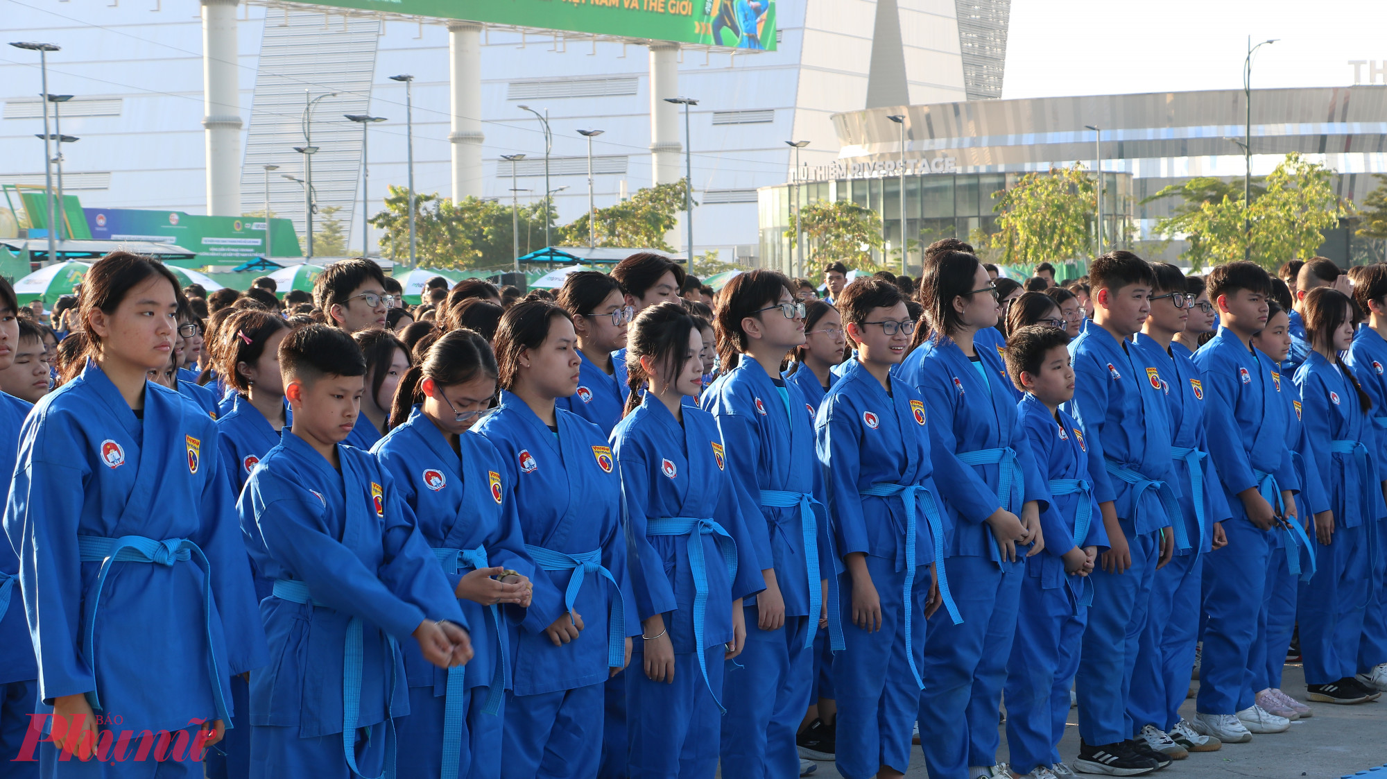 Học sinh đã được tập luyện suốt 1 tháng qua