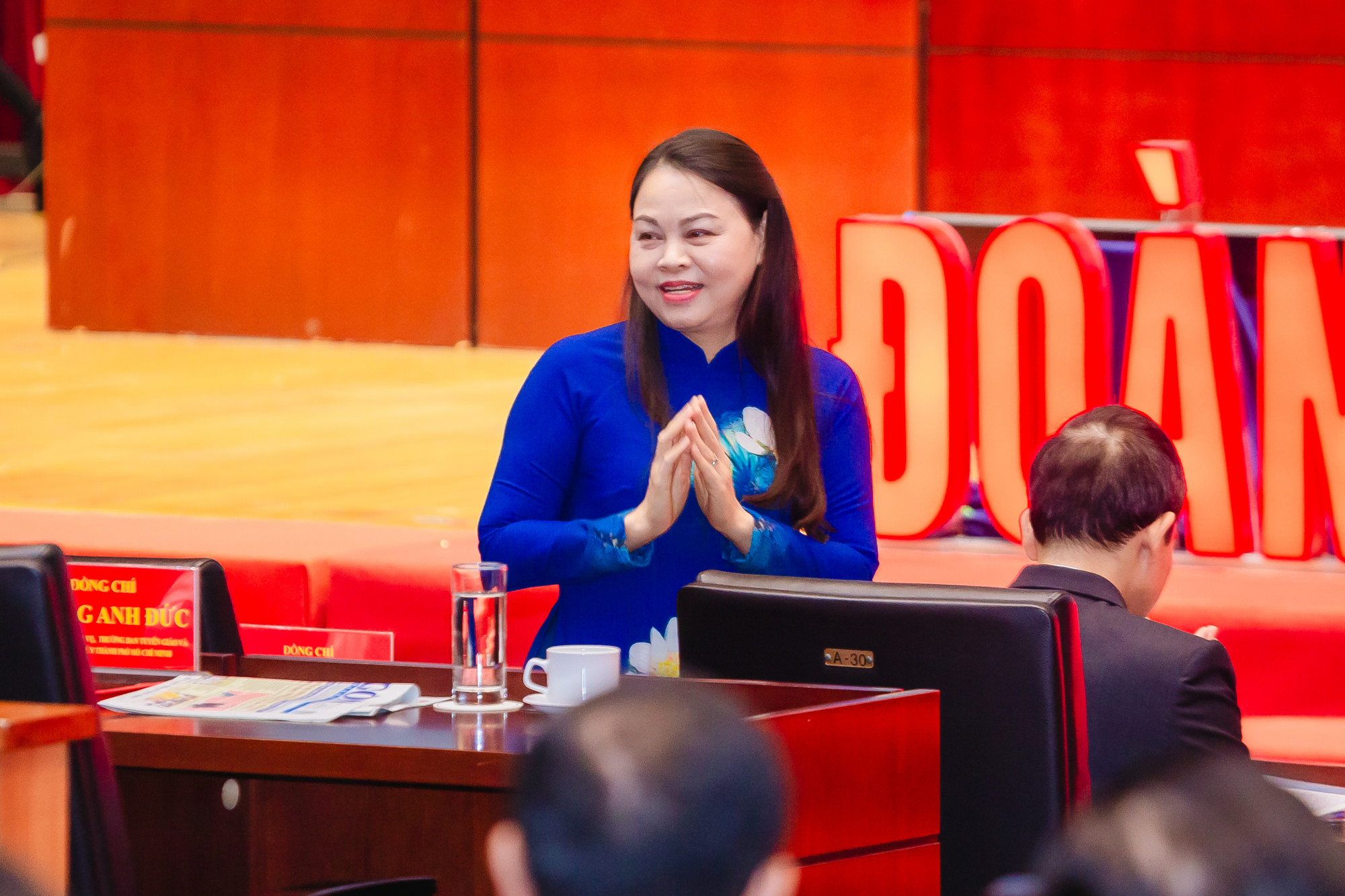 Bà Nguyễn Thị Thu Hà - Ủy viên Trung ương Đảng, Phó chủ tịch, Tổng Thư ký Ủy ban Trung ương MTTQ Việt Nam 