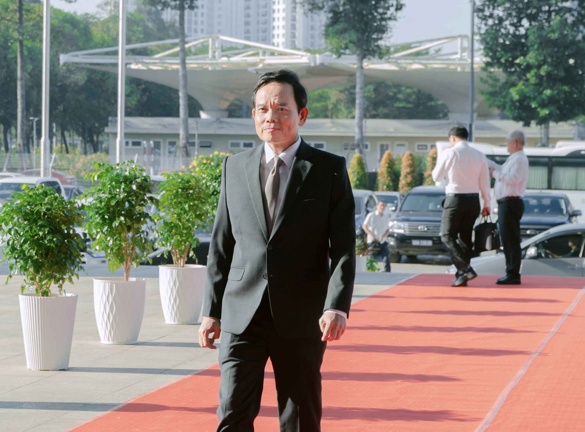 Bí thư Trung ương Đảng, Bí thư Thành ủy TPHCM Trần Lưu Quang dự đại hội