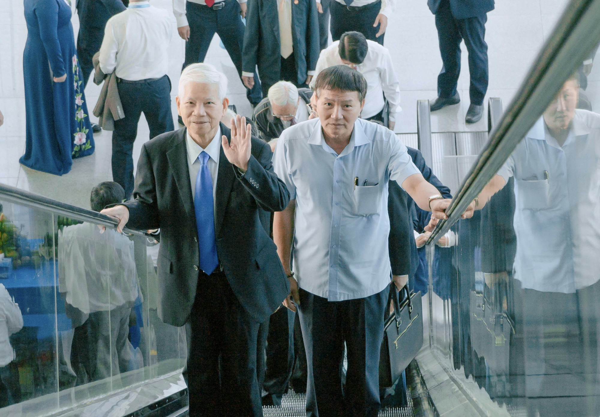 Nguyên Chủ tịch nước Nguyễn Minh Triết dự đại hội