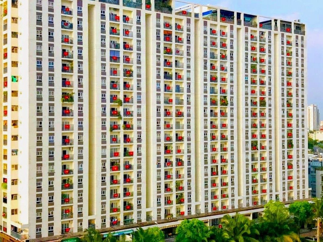 Chung cư của tôi dịp 2/9 - Ảnh: Nhân vật cung cấp